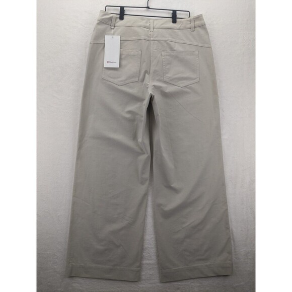 NWT Lululemon City Sleek 5 Pkt Wide Leg * L Utilitech Pant Sz 32 - Picture 7 of 9